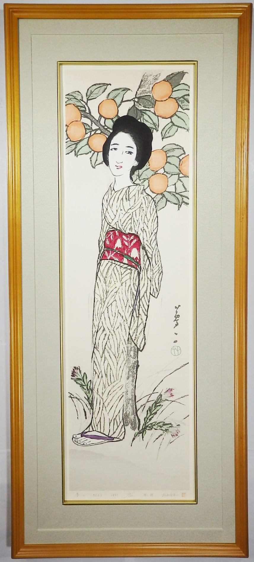"Autumn-Gentian（秋（りんどう））"  Large edition