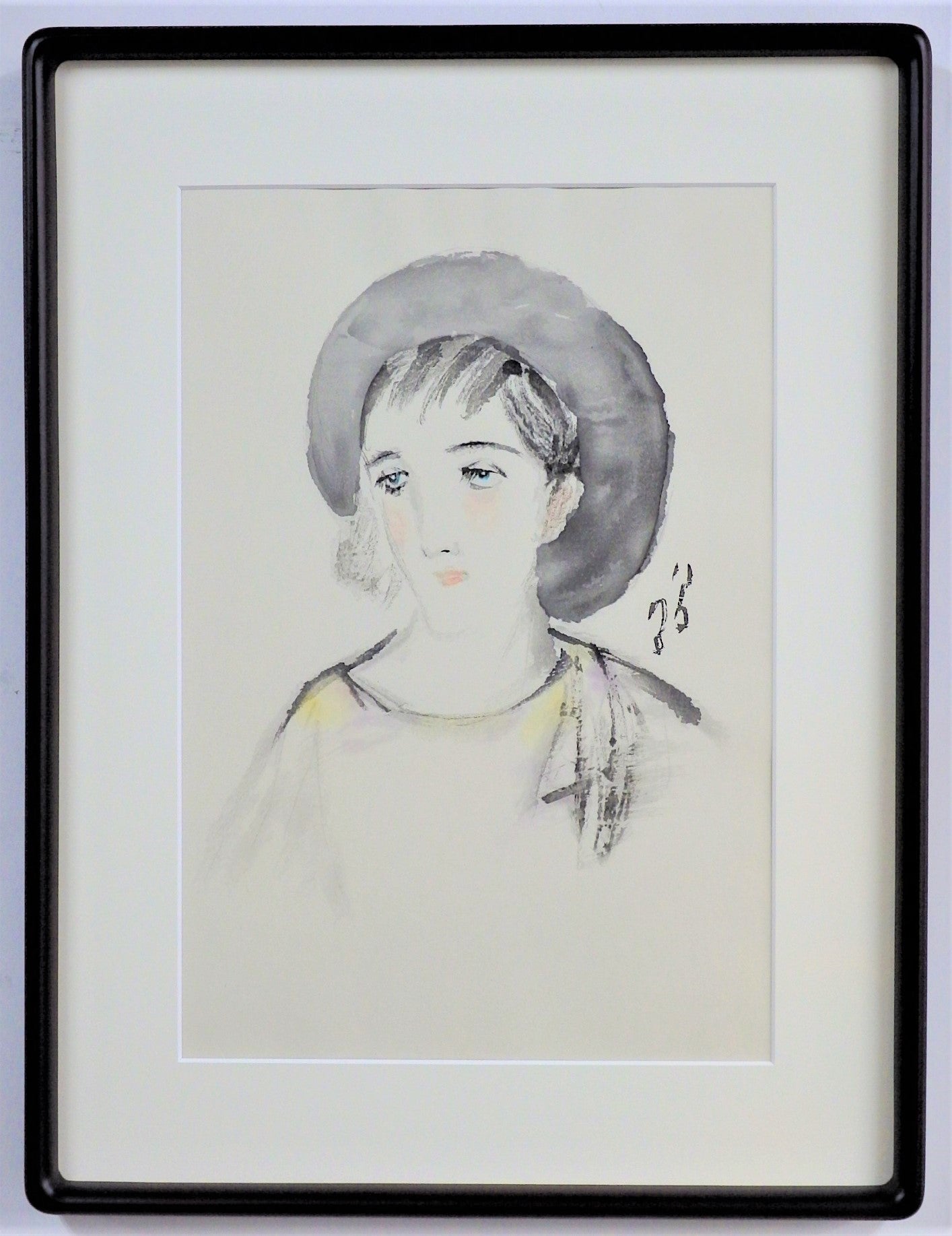 "Blue-eyed girl" Medium edition